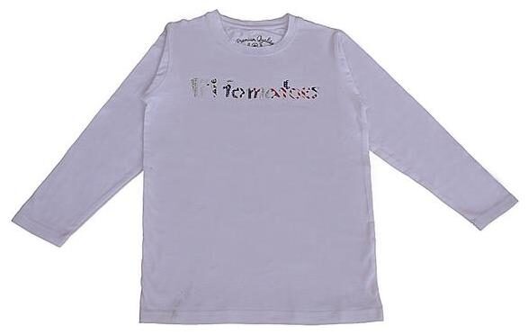 

Li l Tomatoes Boy Cotton Printed T-shirt - White