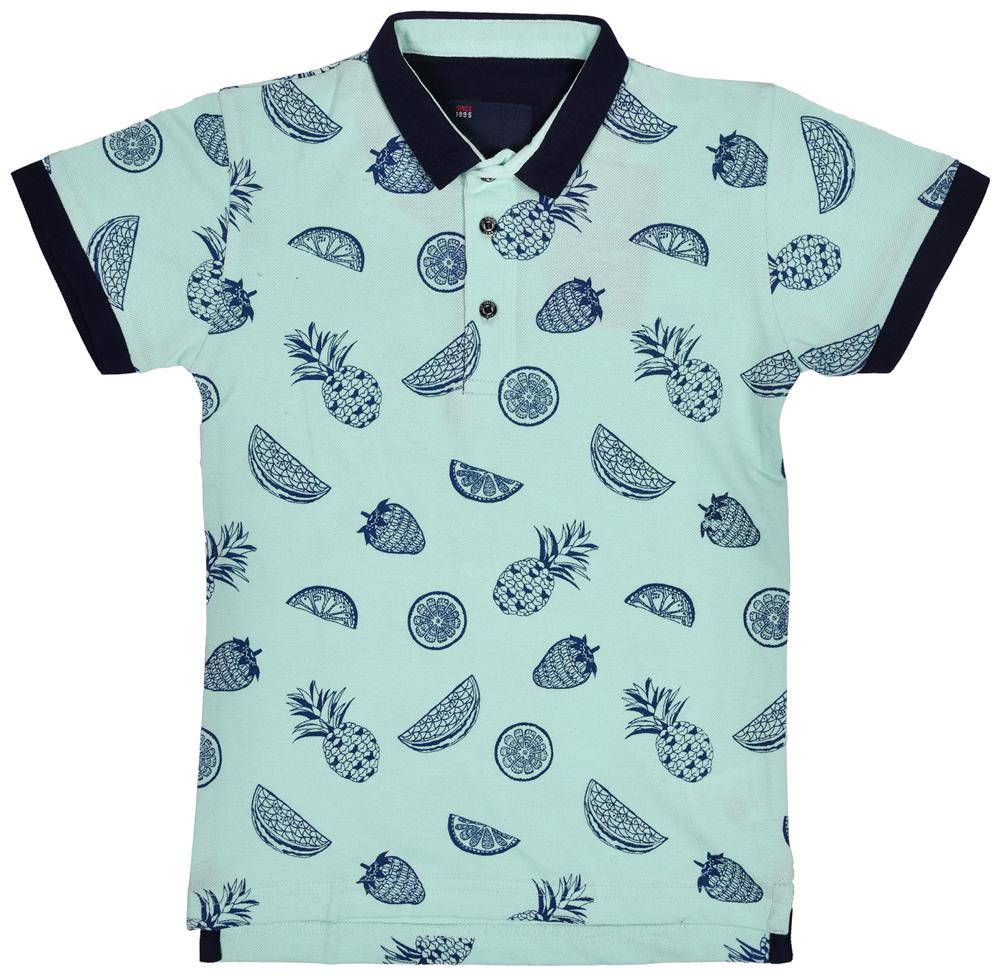 

Li l Tomatoes Boy Cotton Printed T-shirt - Green