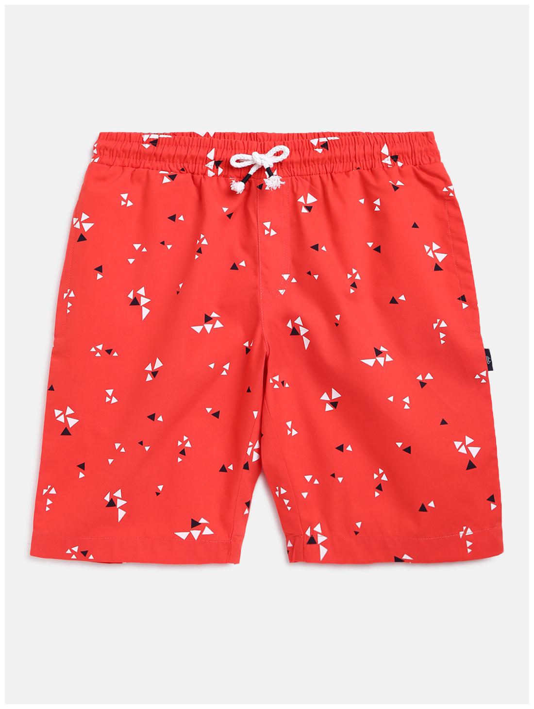 

Li l Tomatoes Boy Printed Shorts 3 4ths - Red