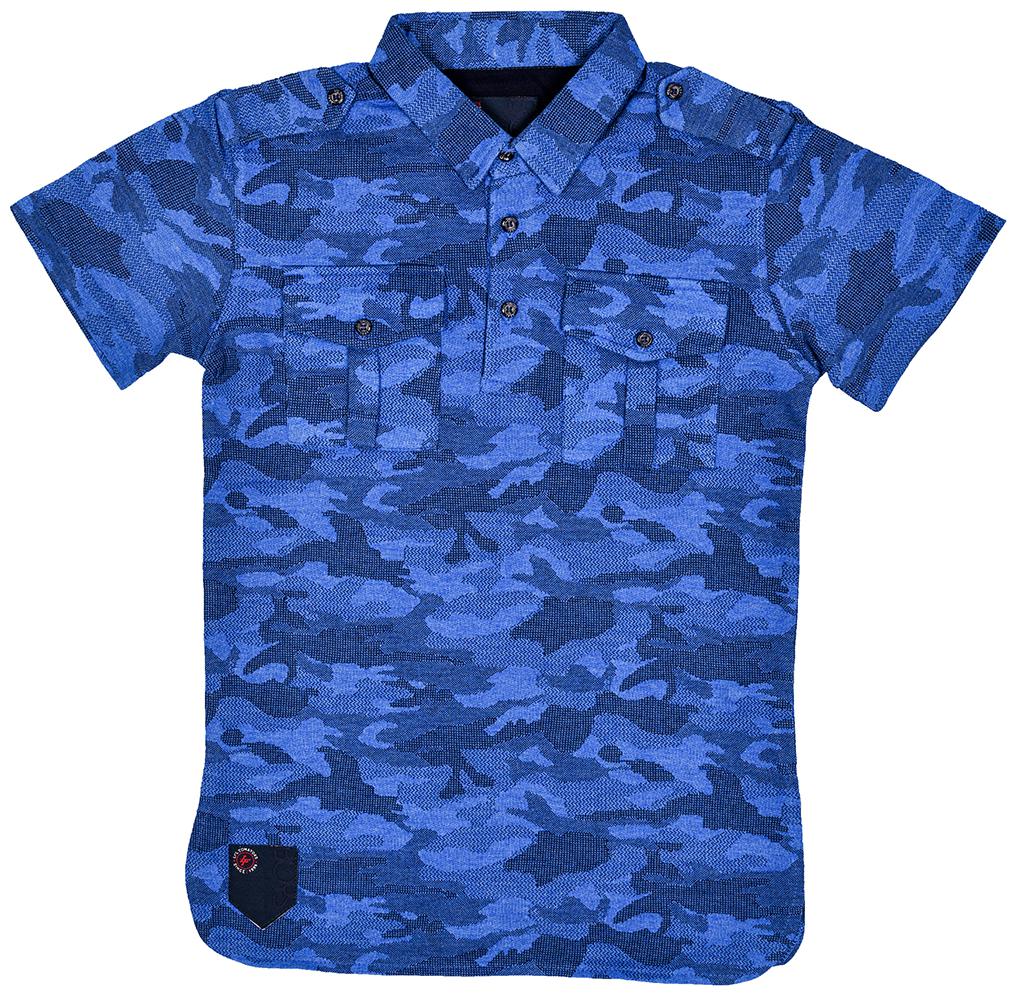 

Li l Tomatoes Boy Cotton Printed T-shirt - Blue