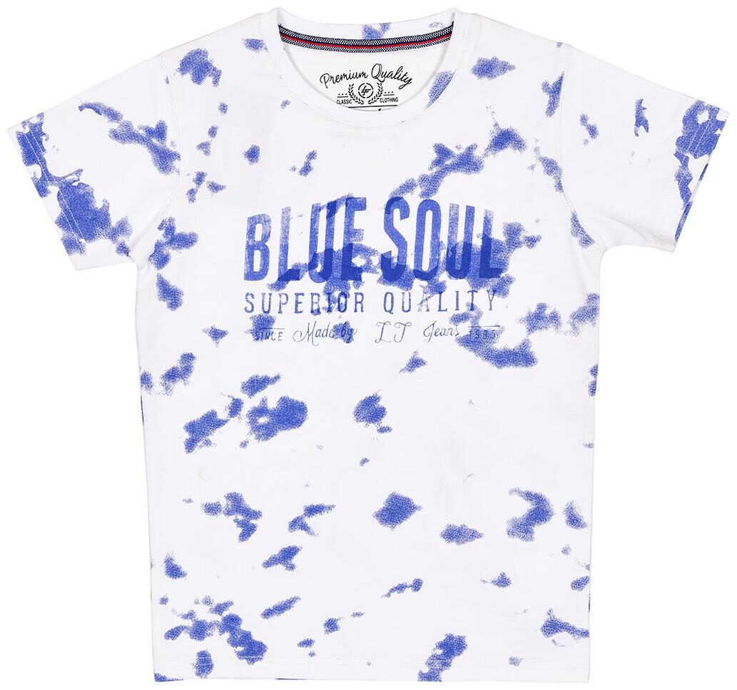 

Li l Tomatoes Boy Cotton Printed T-shirt - White