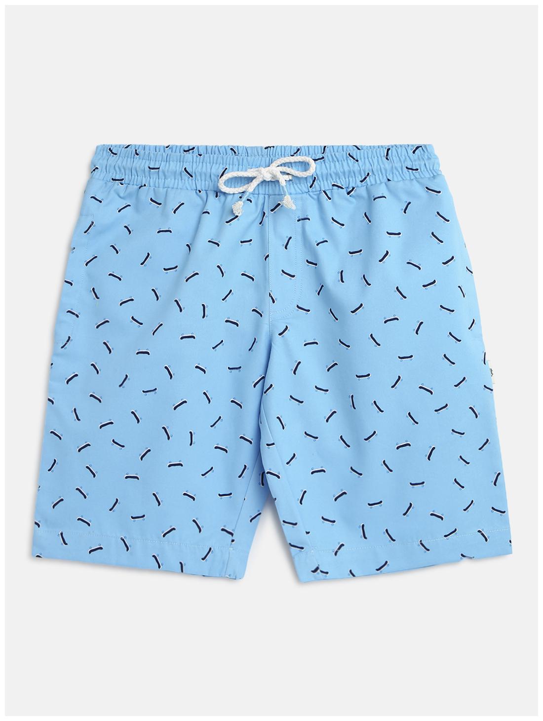 

Li l Tomatoes Boy Printed Shorts 3 4ths - Blue