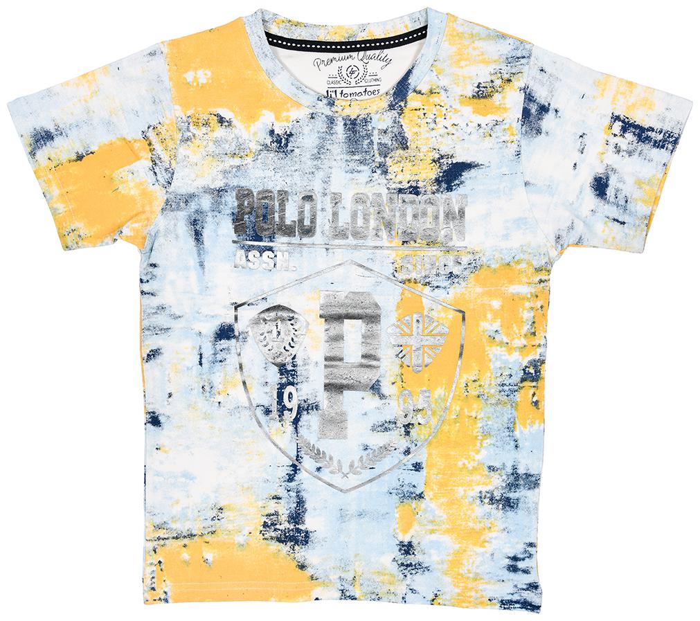 

Li l Tomatoes Boy Cotton Printed T-shirt - Multi