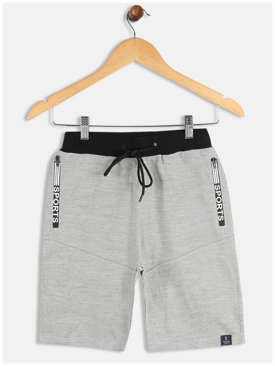 

Li l Tomatoes Boy Solid Shorts 3 4ths - Grey