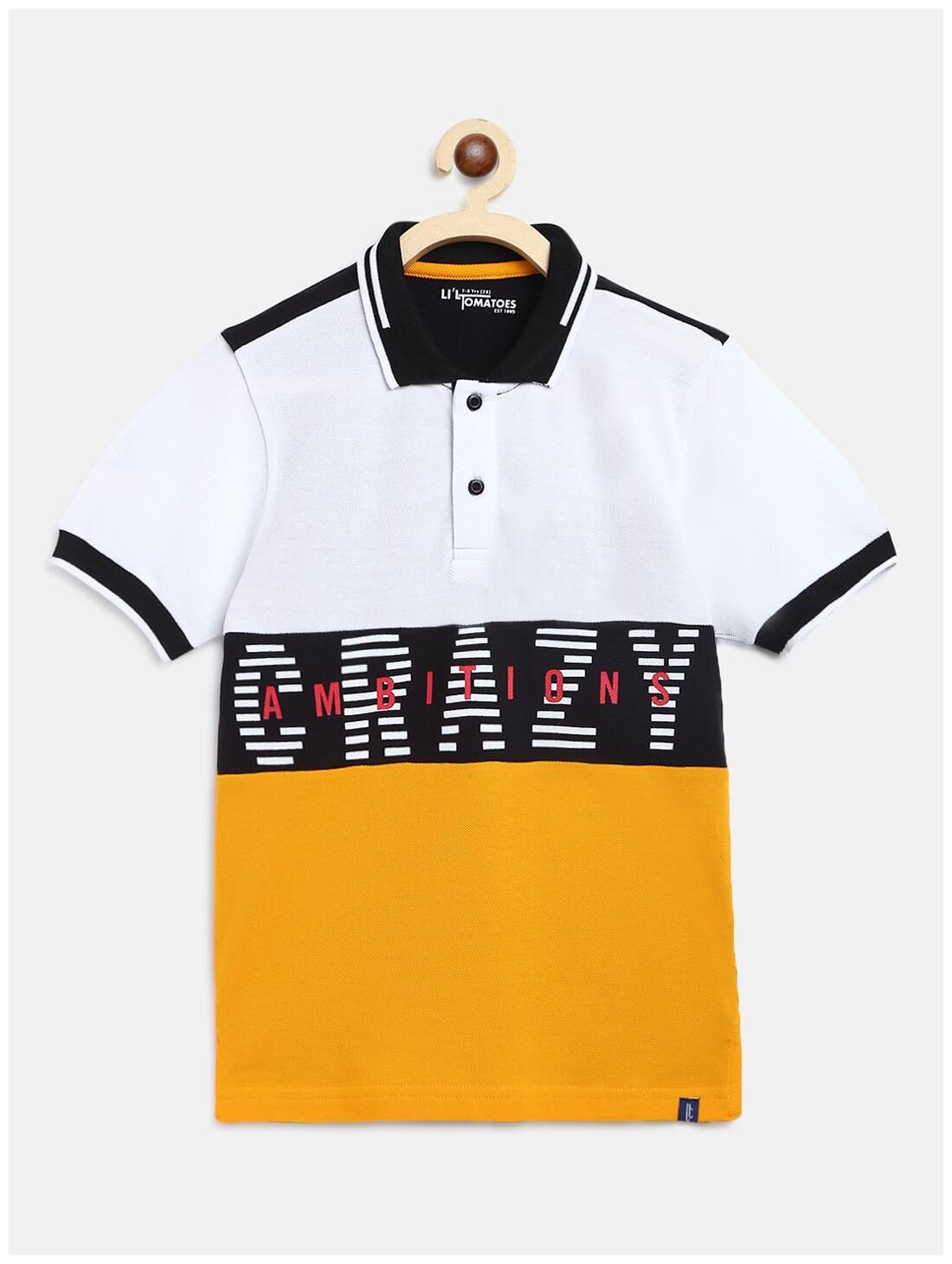 

Li l Tomatoes Boy Cotton Printed T-shirt - Multi