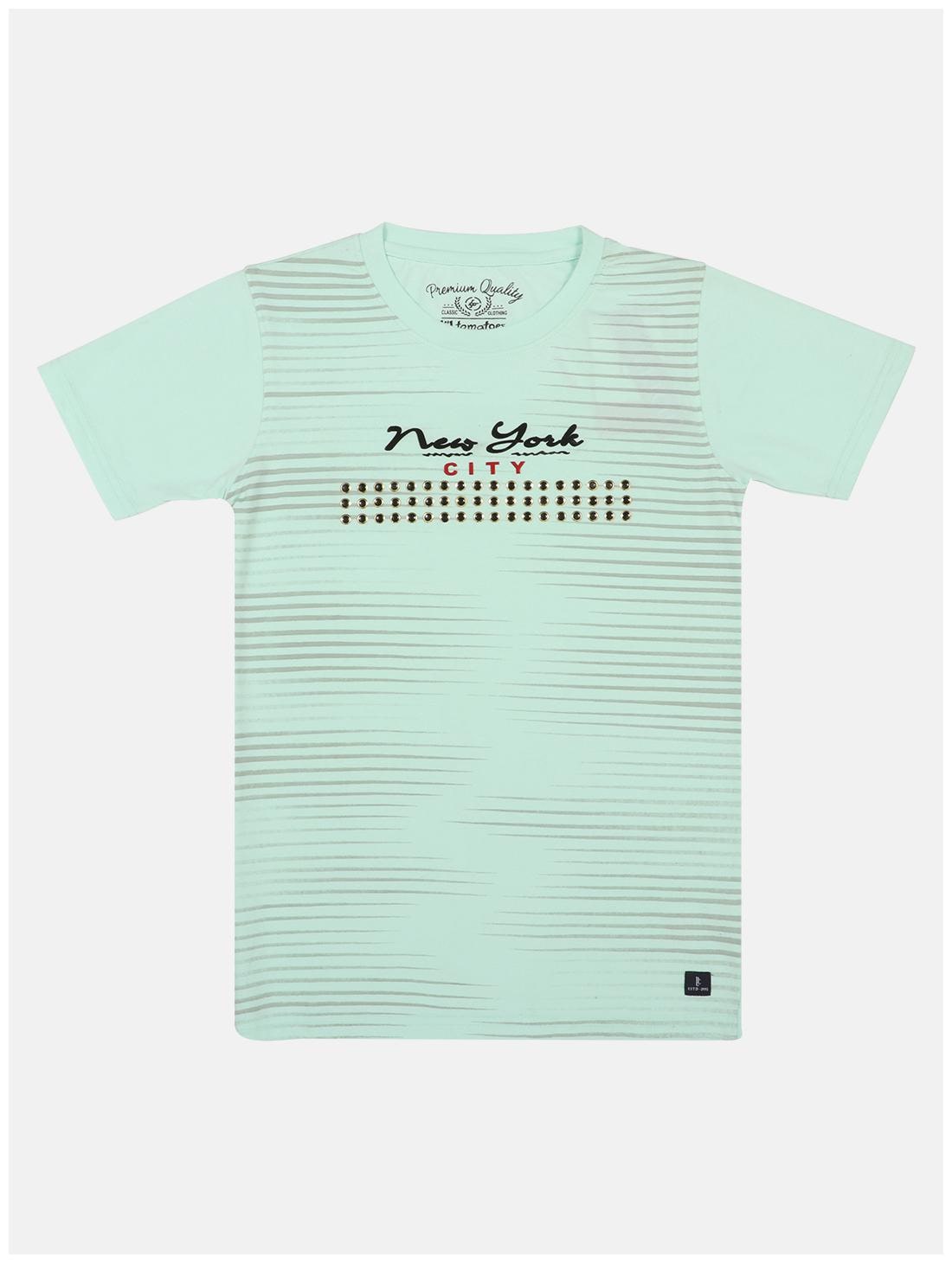 

Li l Tomatoes Boy Cotton Printed T-shirt - Green