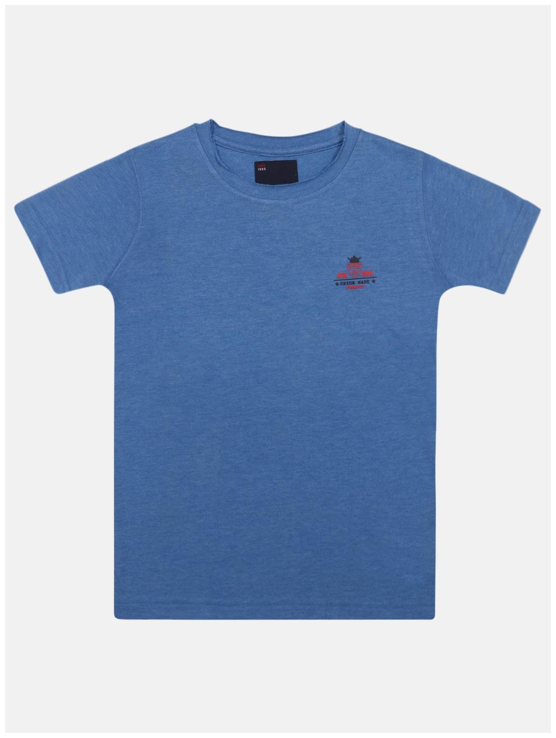 

Li l Tomatoes Boy Cotton Printed T-shirt - Blue