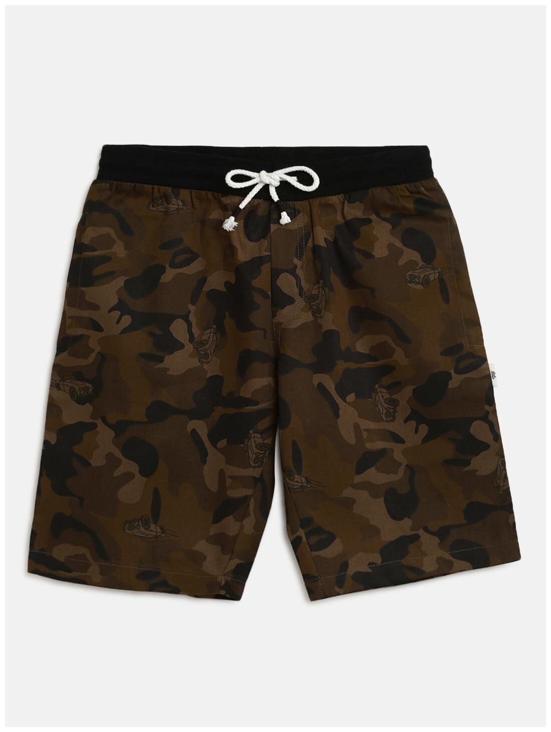 

Li l Tomatoes Boy Printed Shorts 3 4ths - Brown
