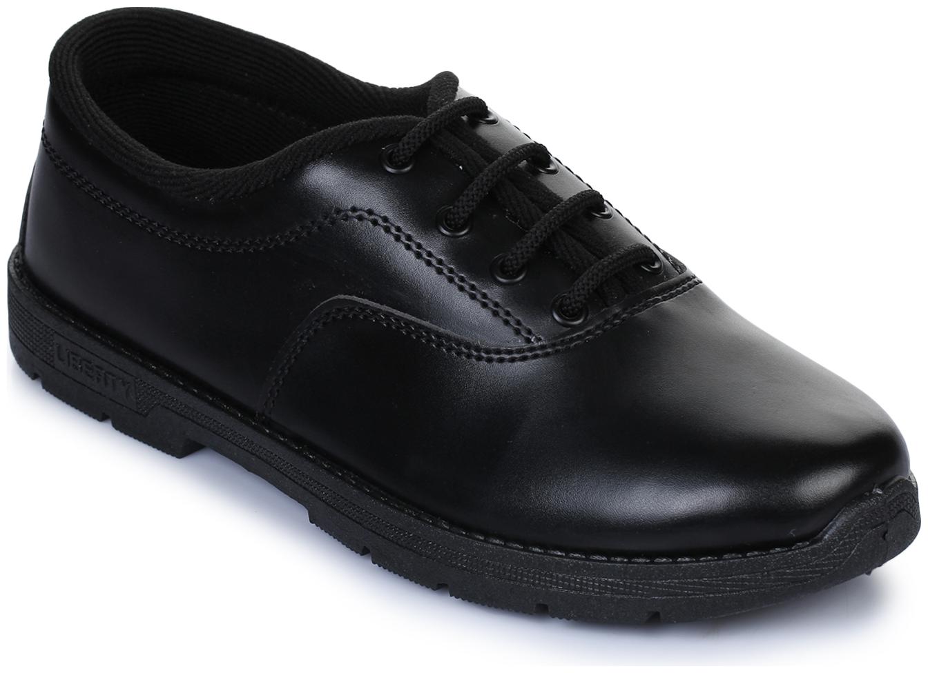 

Liberty Black Boys School Shoes