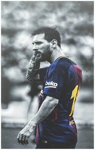 Buy Lionel Messi Sticker Leo Messi Sticker Messi Stickers Messi Motivational Quotes Sticker Football Sticker Sticker For Room Online At Low Prices In India Paytmmall Com
