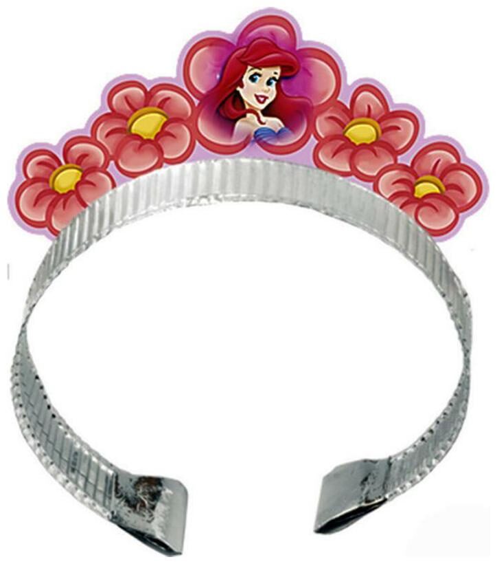 

Little Mermaid Tiara Crown 4 Per Package Birthday Party Favors and Supplies New