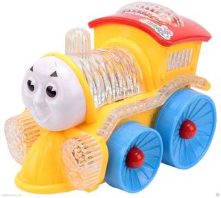 little rock Musical Engine Train Toy for kids with 4D Light & Sound, Train Set Toys For Kids,musical toy