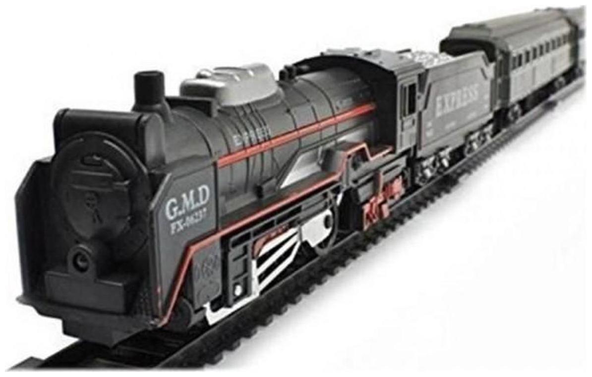 

Live Long Old Steam Engine Light Train Set Toy