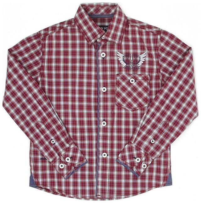 London Fog Boy Cotton Checked Shirt Multi