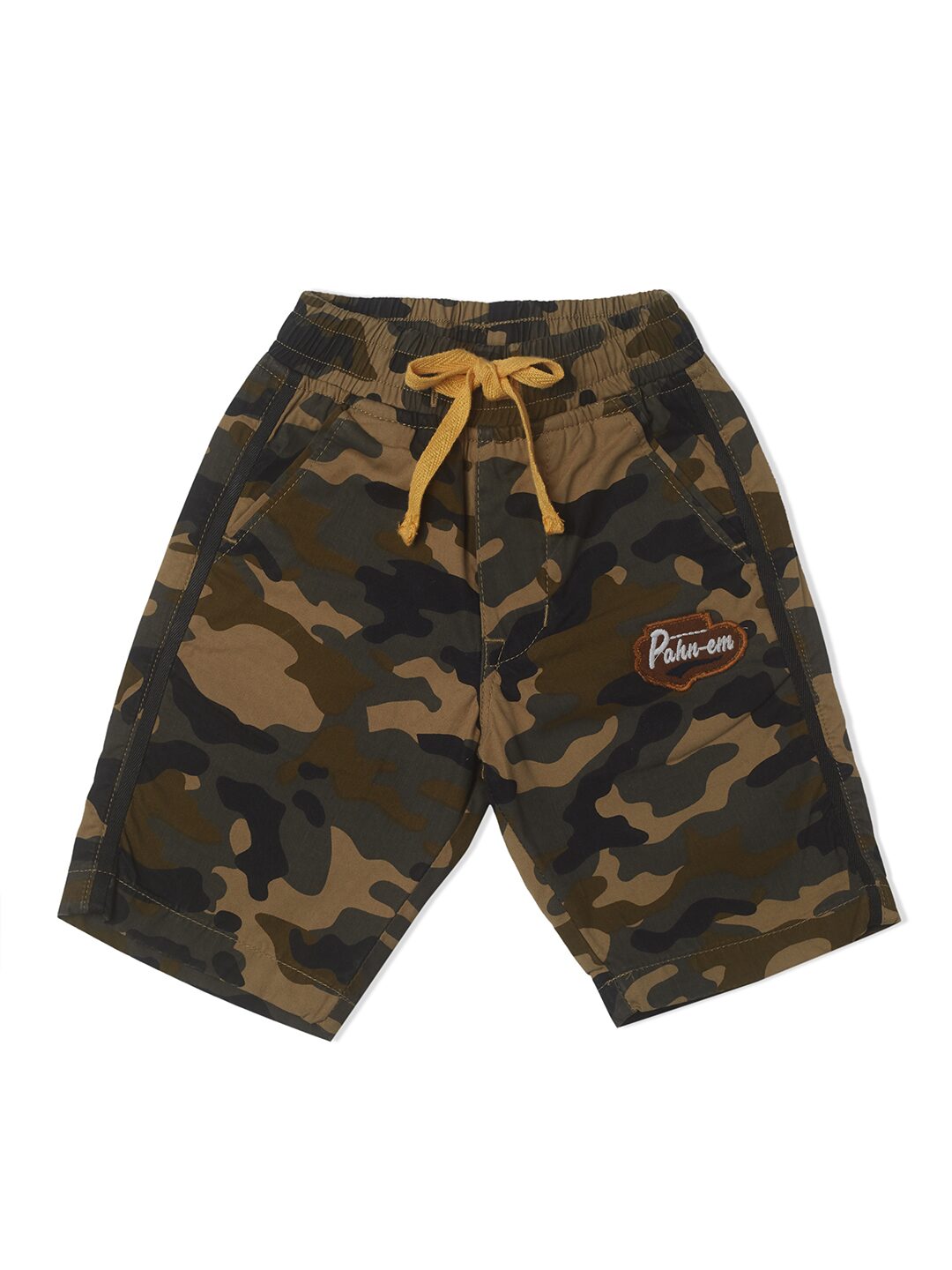 

LUCKY Blue Cotton Camouflage Multi Color Shorts For Boy