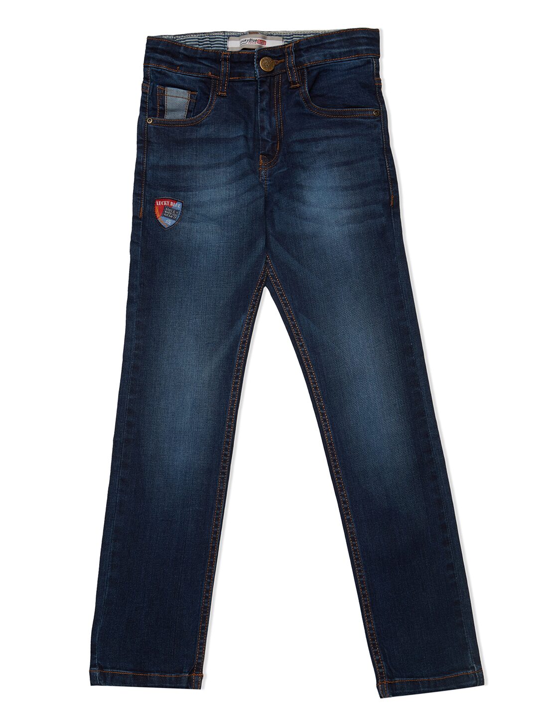 

LUCKY Blue Boy s Slim fit Jeans - Blue