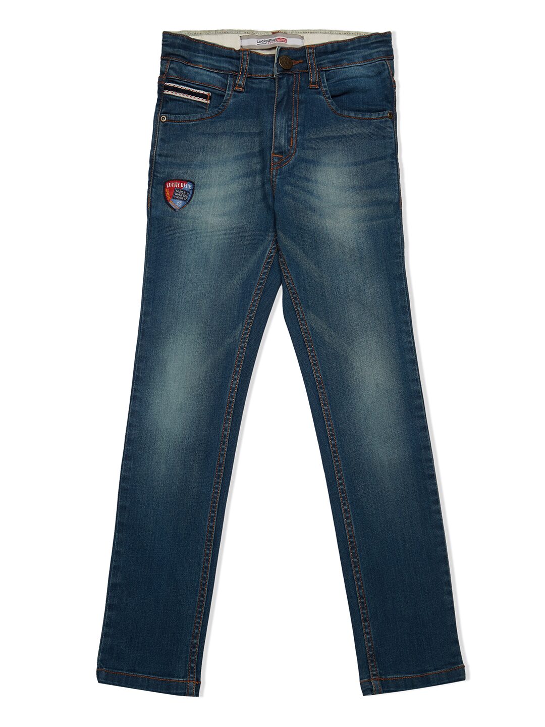 

LUCKY Blue Boy s Slim fit Jeans - Blue