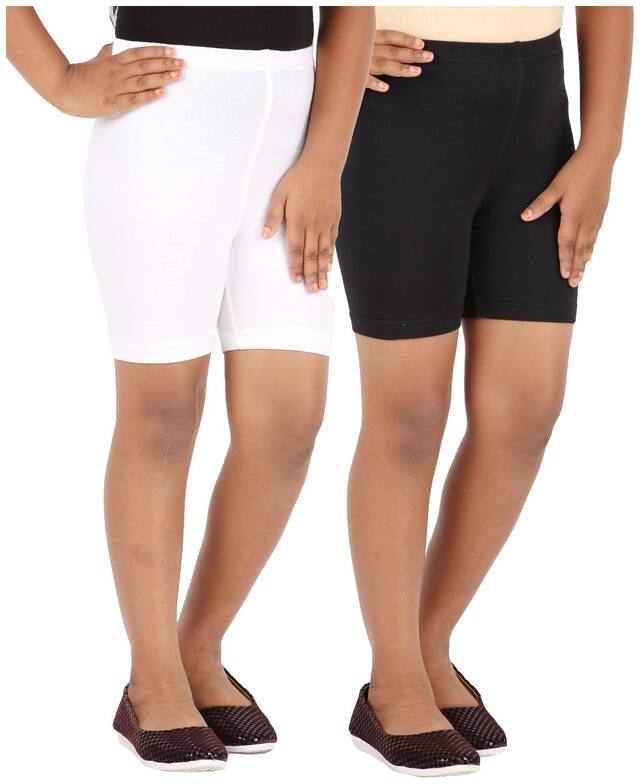 Lula Girl Blended Solid Regular shorts - Brown