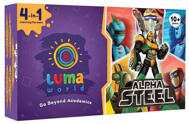 

Luma World Educational Game (Ages 10 ) Alpha Steel