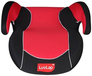 LuvLap Backless Booster Baby Car Seat Red. Suitable for 6 - 12 yrs Child ( 15 -36 kg)