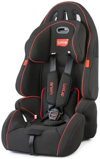 LuvLap Premier Baby Car seat - Black ( For Babies from 9 months - 12 years)