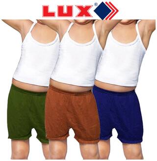 Lux Panty & bloomer for Girls - Multi , Pack of 3