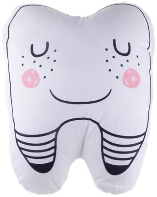 Buy Magideal Cute Plush Back Pillow Toy Tooth Shaped Cushion Large