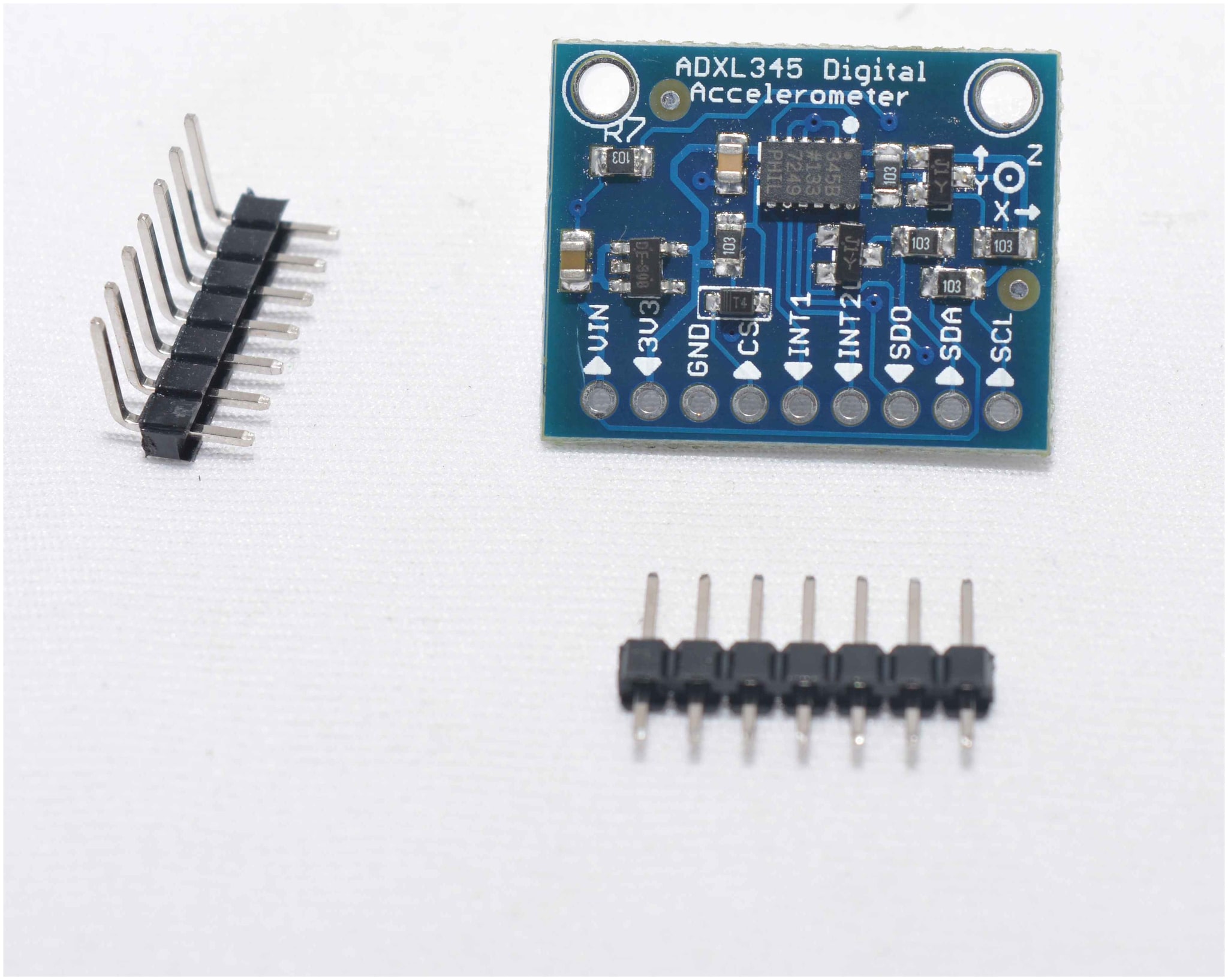 

MAKER AND HACKER ADXL345 THREE 3 AXIS GY- 291 DIGITAL ACCELERATION OF GRAVITY TILT MODULE MADE IN INDIA