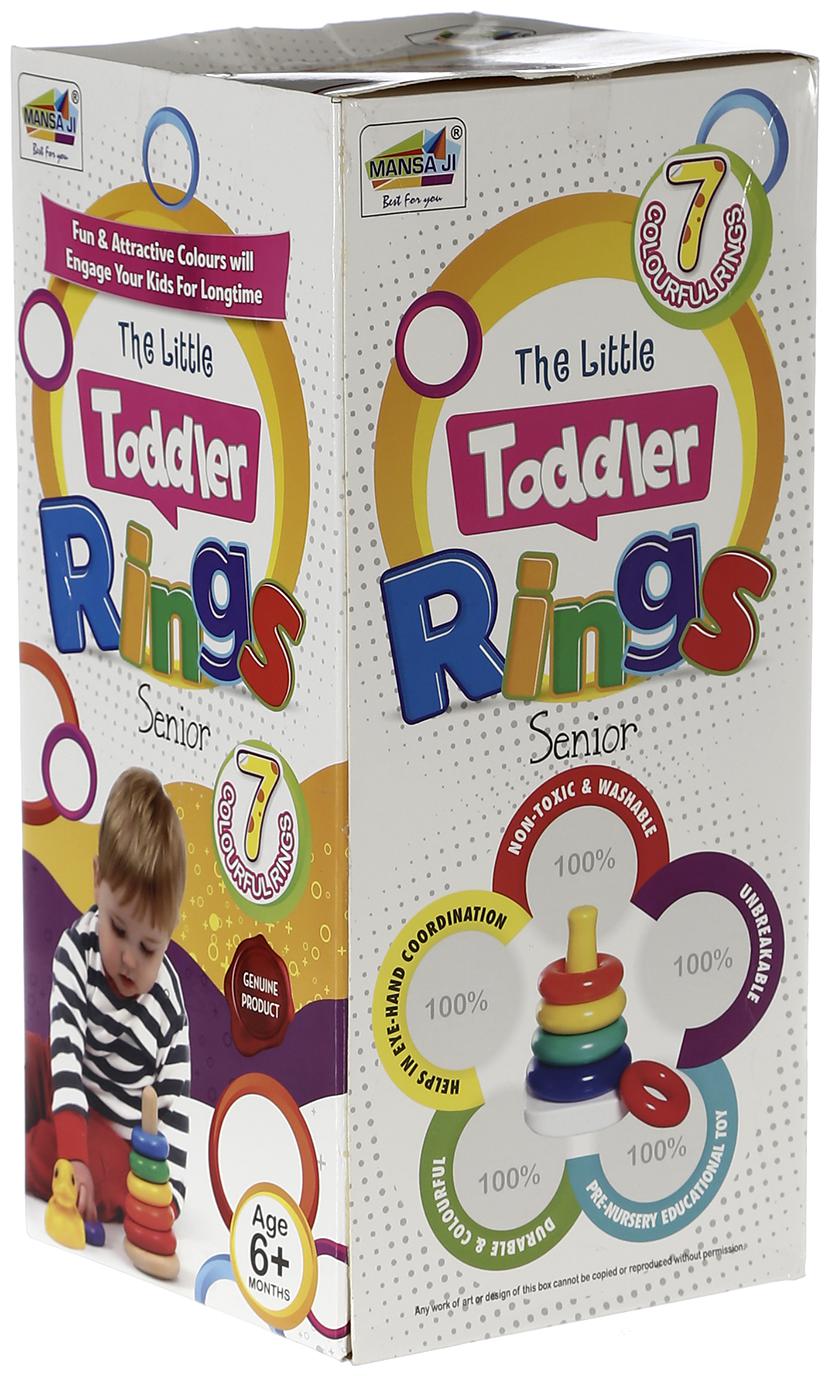 

Mansa Ji s Colorful 7 Rings Set for Toddlers
