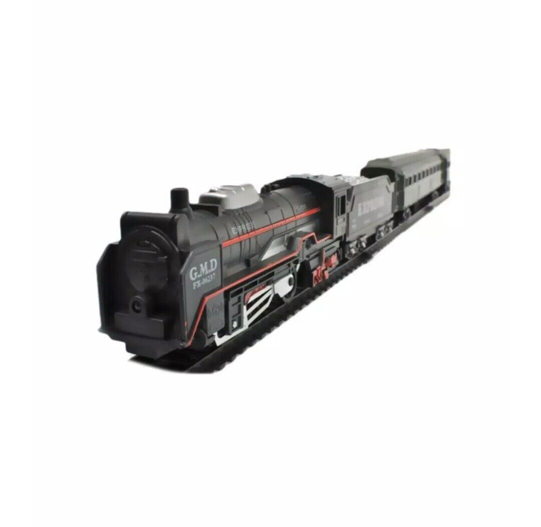 

Marutionline Battery Operated Fright Car Goods Train Track Set