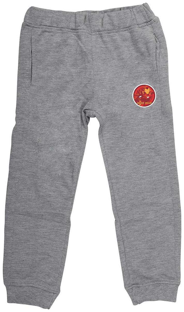 

MARVEL AVENGERS Baby boy Cotton Solid Trousers - Grey