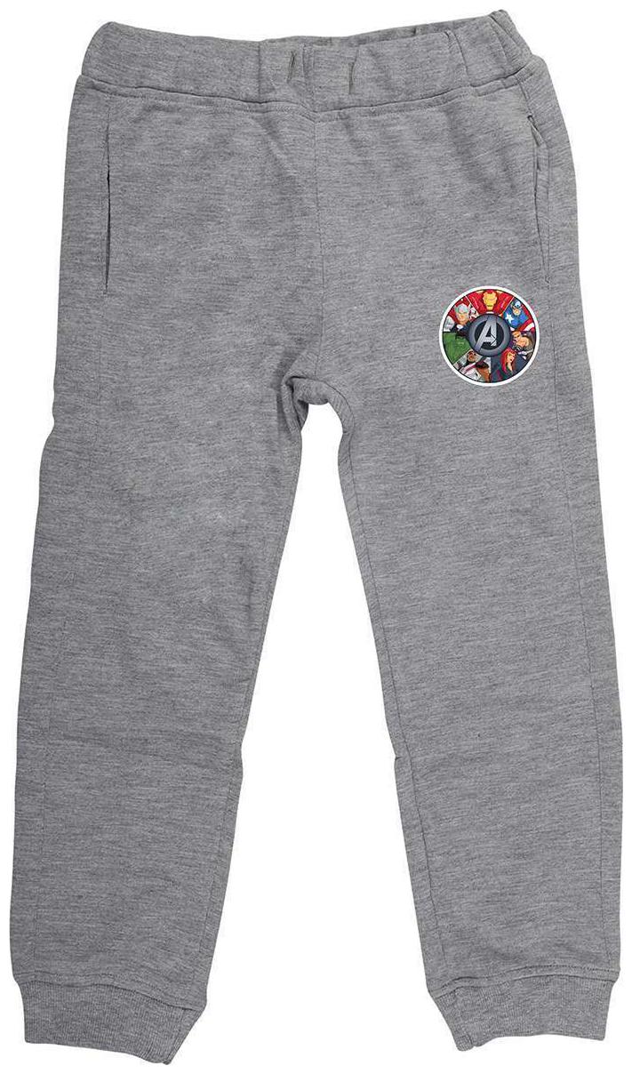 

MARVEL AVENGERS Baby boy Cotton Solid Trousers - Grey
