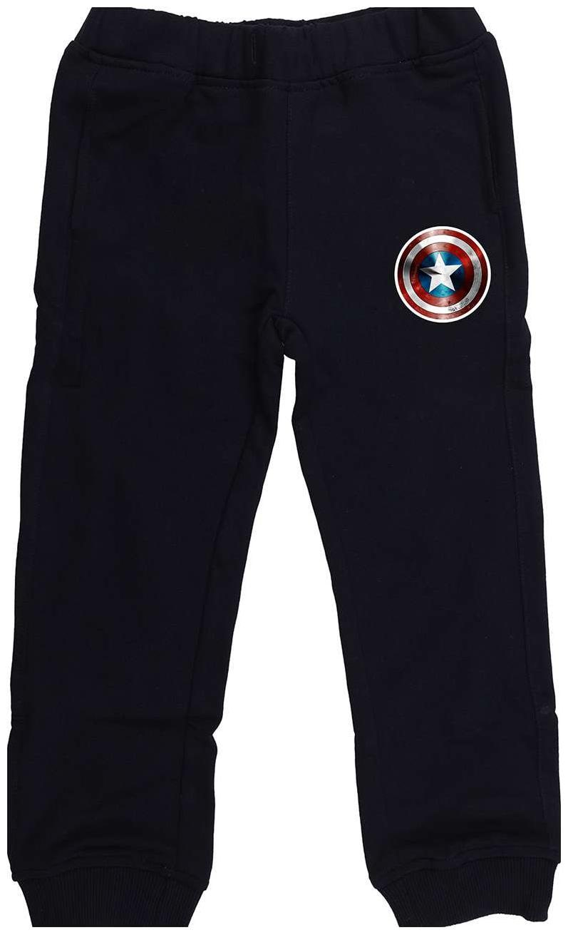 

MARVEL AVENGERS Baby boy Cotton Solid Trousers - Blue