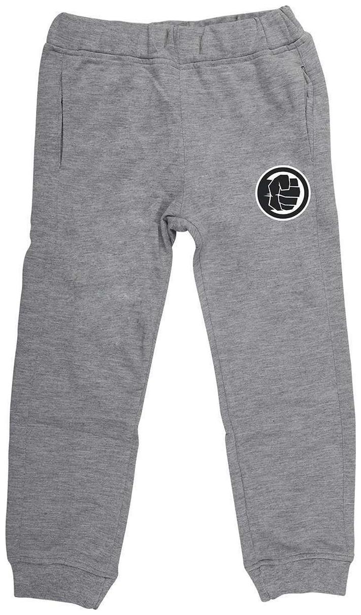 

MARVEL AVENGERS Baby boy Cotton Solid Trousers - Grey