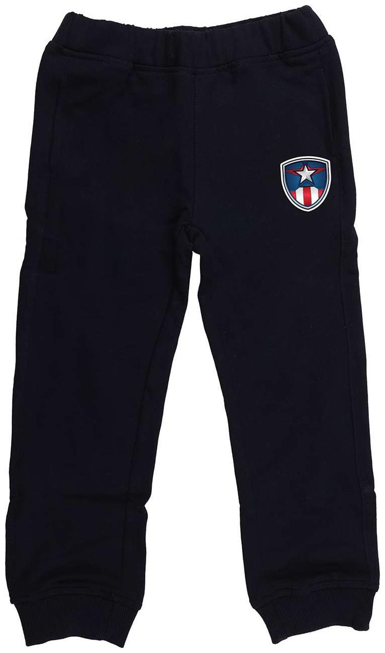 

MARVEL AVENGERS Baby boy Cotton Solid Trousers - Blue
