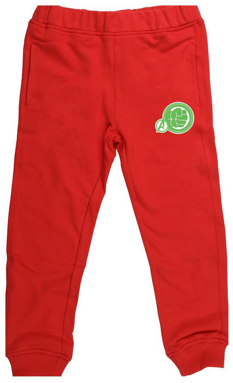 

MARVEL AVENGERS Baby boy Cotton Solid Trousers - Red