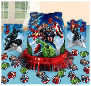 Buy Marvel Epic Avengers Table Decorating Kit Party Decorations