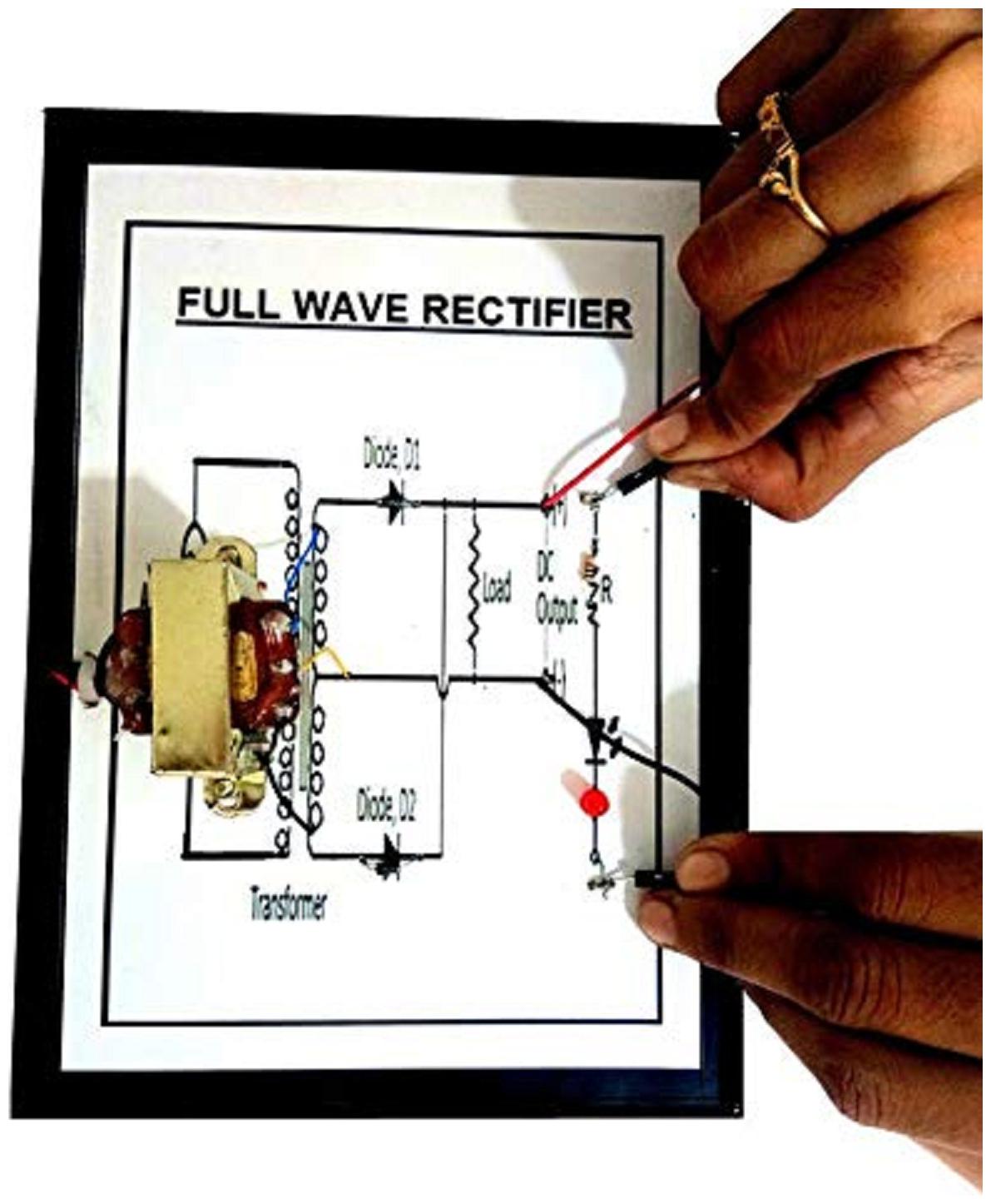 

MELODY s Rectifier Using AC - Full Wave Rectifier Physics Science Working Model
