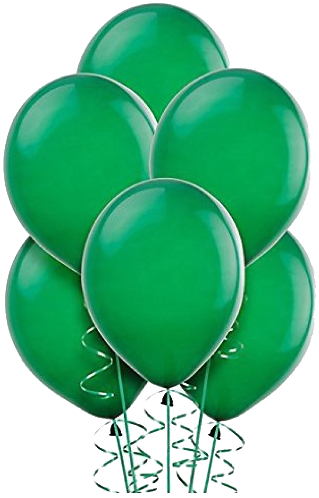 

Metallic Balloons BIG Size 12 inch (Green Pack of 100) FREE Banner