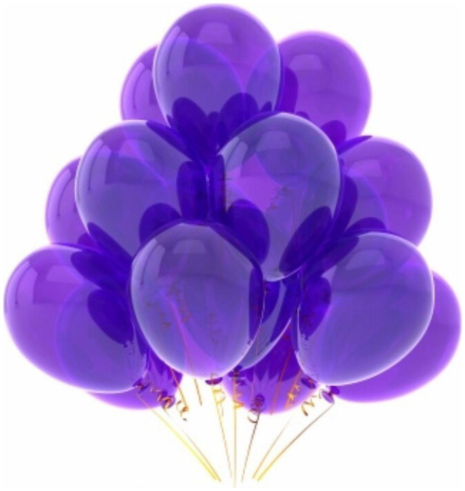 

Metallic Balloons Size 12 inch (Purple Pack of 50) FREE Banner