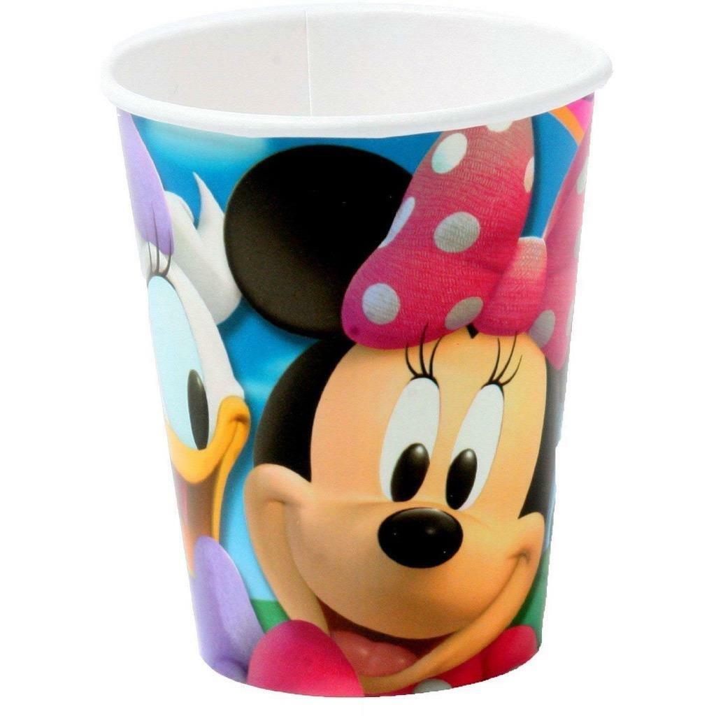 

Minnie Mouse Daisy Duck Clubhouse Birthday Party 9 oz Paper Cups 8 Per Package