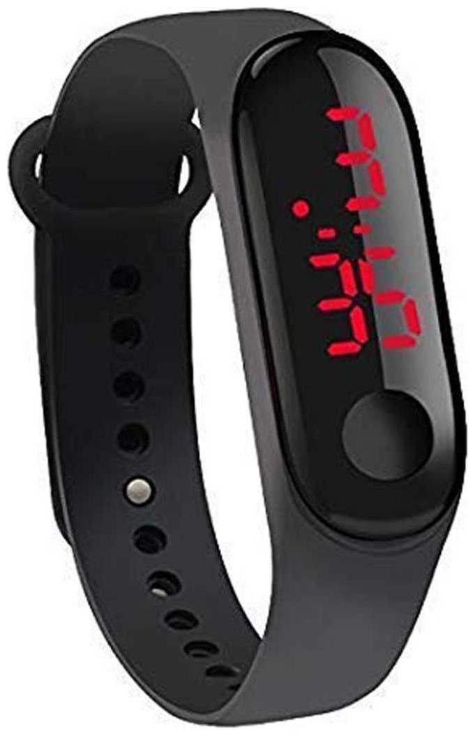 

miss perfect Digital led Watch Band Type light digital band Digital Watch Set of 1