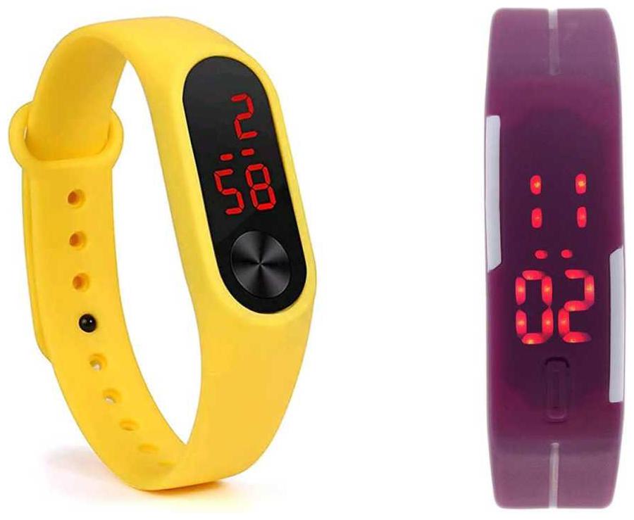

Miss Perfect unisex led rubber digital watch