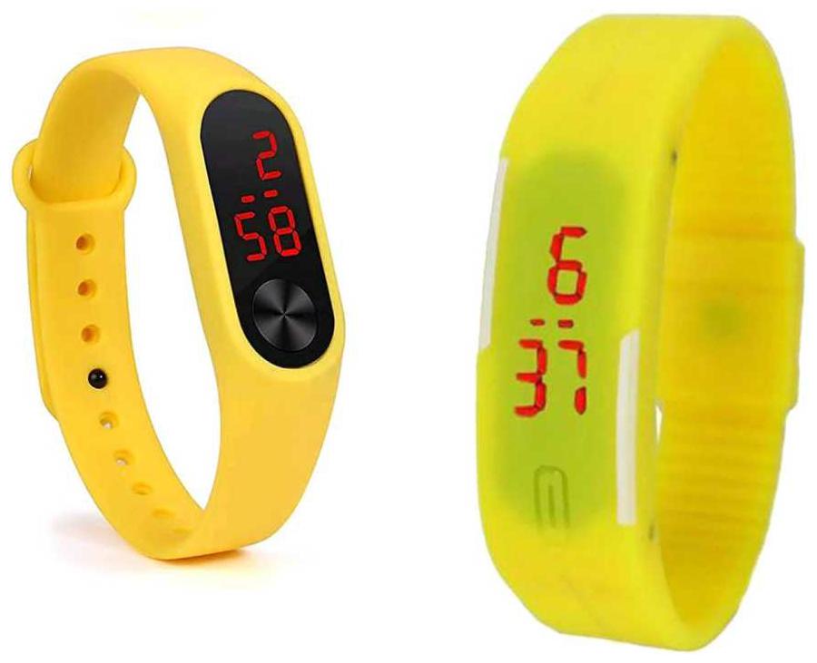 

Miss Perfect unisex led rubber digital watch