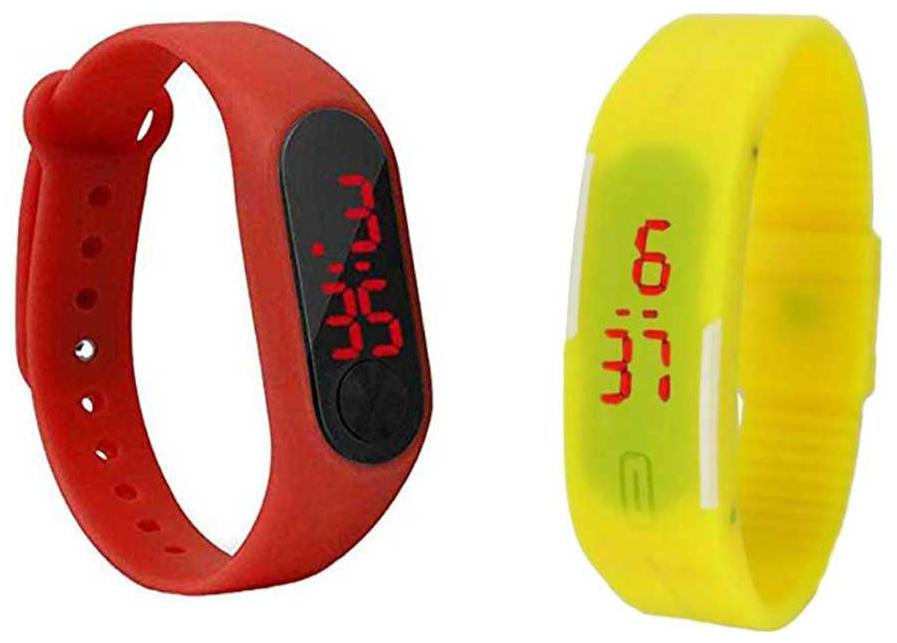 

Miss Perfect unisex led rubber digital watch