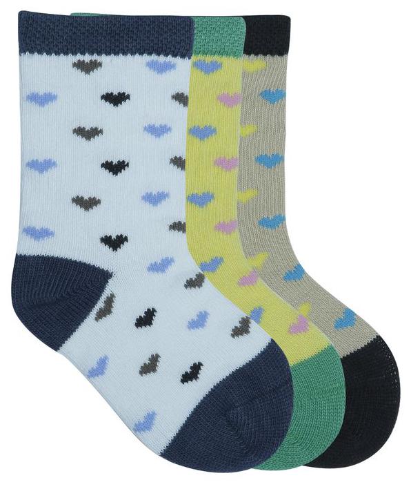 

Montebello Baby Boys Baby Girls Calf Length Multicolor Cotton Socks Pack Of 3