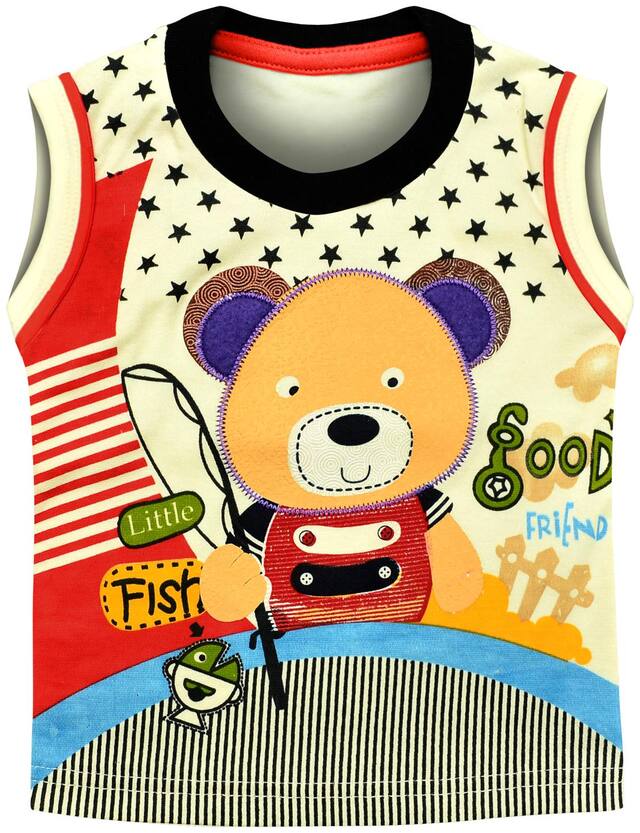 MOTUS Cotton Printed Top & Bottom Set - Red