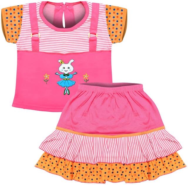 MOTUS Baby girl Top & bottom set - Pink