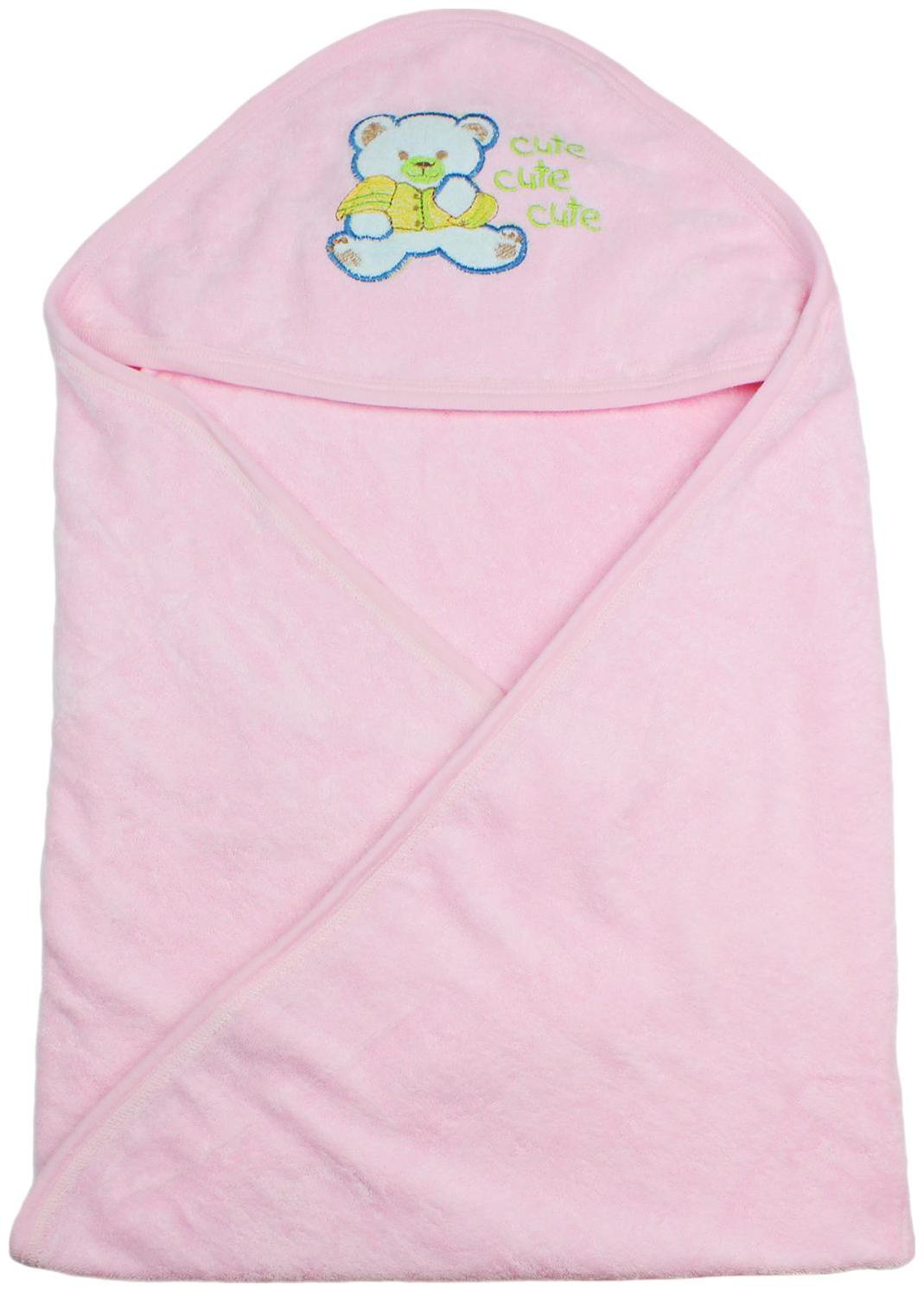 

Neska Moda Baby Boys Baby Girls Pink Color Towel -TW21