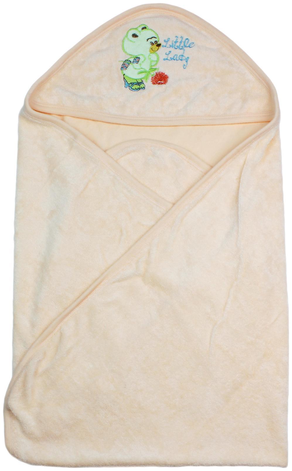 

Neska Moda Baby Boys Baby Girls Orange Color Towel -TW20